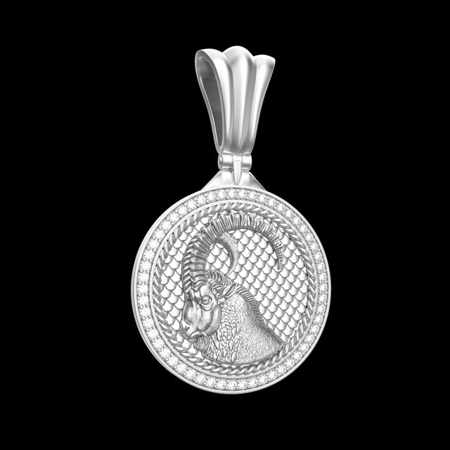 PENDANT P060 CAPRICORN 3D Druckmodell .c4d .max .obj .3ds .fbx .stl .blend