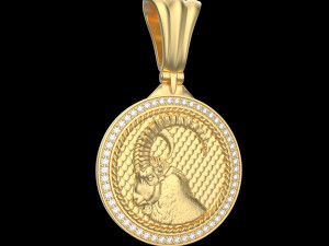 PENDANT P060 CAPRICORN 3D Druckmodell