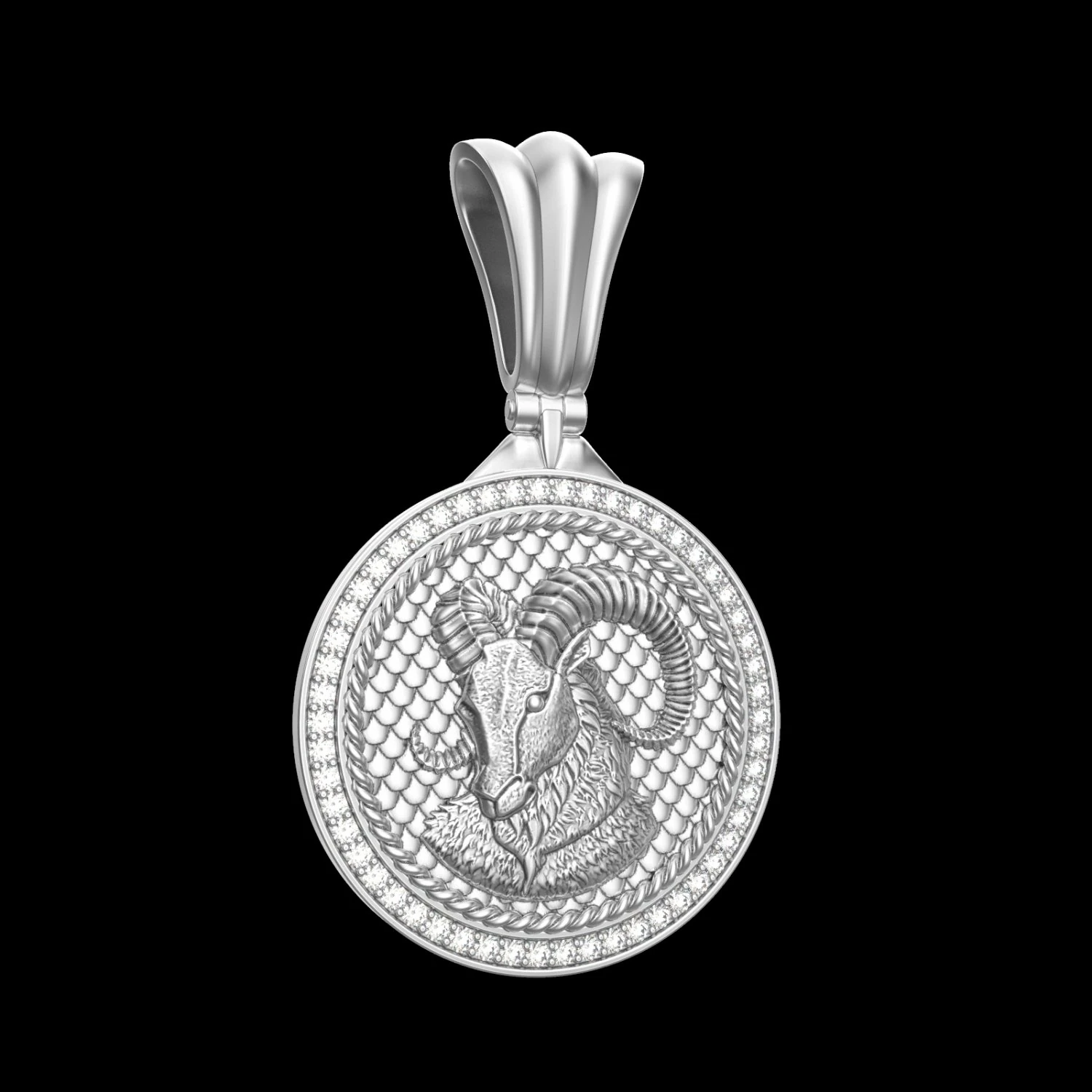 PENDANT P062 ARIES 3D Print Model .c4d .max .obj .3ds .fbx .stl .blend 