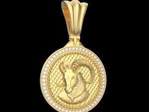 PENDANT P062 ARIES 3D Print Model
