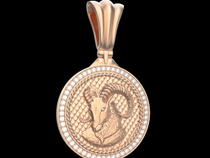 PENDANT P062 ARIES 3D Print Model