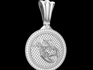 PENDANT P063 ANCER 3D Print Model