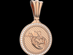 PENDANT P063 ANCER Modelo de Impressão 3D