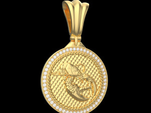 PENDANT P063 ANCER Modelo de Impressão 3D