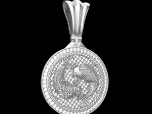 PENDANT P064 FISH 3D Print Model