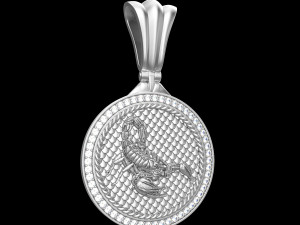 PENDANT P065 SCORPIO 3D Print Model