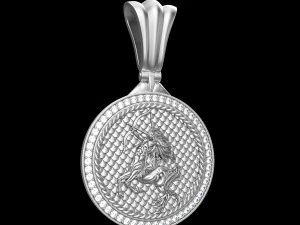 CIONDOLO P066 SAGITTARIO Modello di stampa 3D