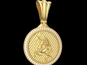 PENDANT P066 SAGITTARIUS 3D Print Model
