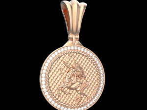 PENDANT P066 SAGITTARIUS 3D Print Model