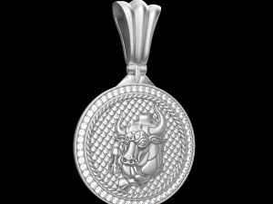 ANH&Auml;NGER P067 STIER 3D Druckmodell