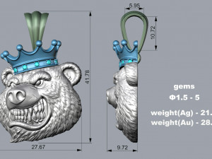 PENDANT P069 Model Cetak 3D