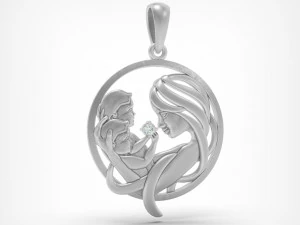 КУЛОН P077 3D Принт Модель