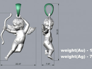 PENDANT P078 3Dプリントモデル