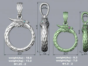 PENDANT P081 3D Print Model