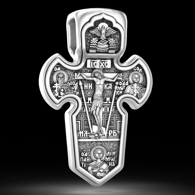 Cross 001 Modello di stampa 3D .c4d .max .obj .3ds .fbx .stl .blend