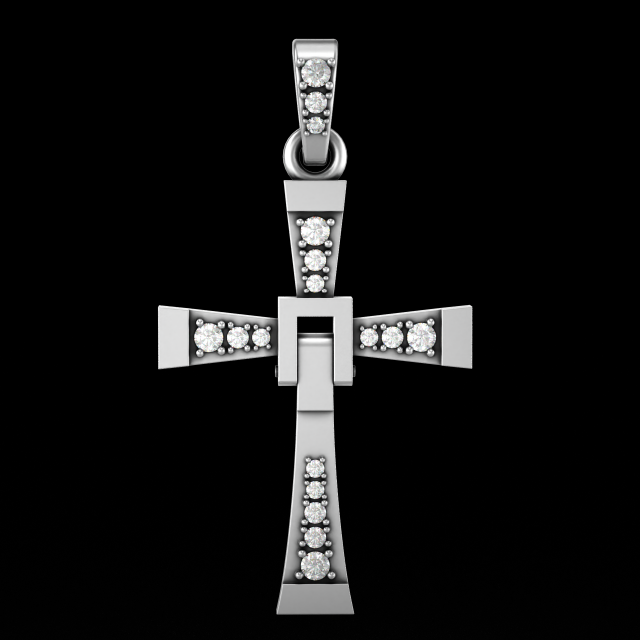 CROSS C008 3D Baskı Modeli .c4d .max .obj .3ds .fbx .stl .blend 