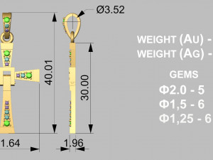 CROSS C008 3D Baskı Modeli