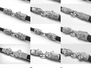 FINALI PER BRACCIALI 5 MM Modello di stampa 3D