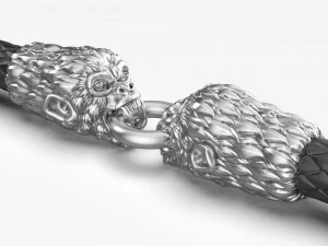 END PIECES FOR BRACELETS 5 MM 3D Print Model