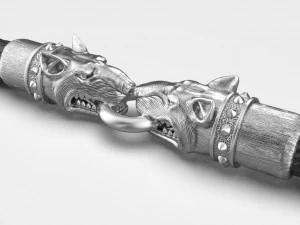 END PIECES FOR BRACELETS 5 MM 3D Print Model