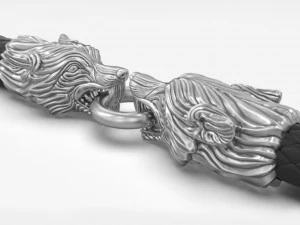 END PIECES FOR BRACELETS 5 MM 3D Print Model