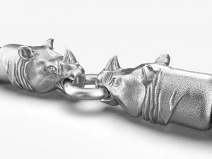 END PIECES FOR BRACELETS 5 MM 3D Print Model