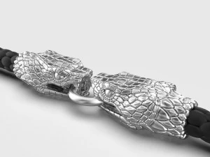 END PIECES FOR BRACELETS 3 MM 3D Print Model