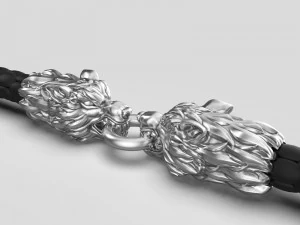 END PIECES FOR BRACELETS 3 MM 3D Print Model