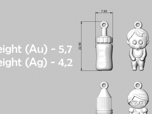 PENDANT P110 3D Print Model