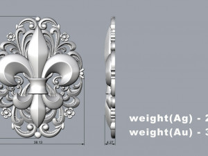 PENDANT P084 3D Model