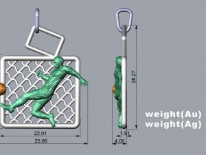 PENDANT P087 3Dモデル
