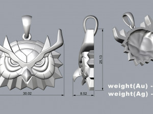 PENDANT P089 Modelo 3D