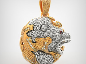 PENDANT P091 3D-Modell
