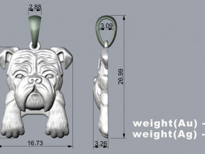 PENDANT P095 3D Model