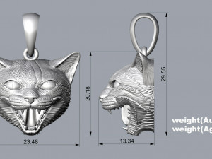 Pendant P102 3D Model
