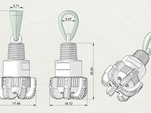 PENDANT P106 3D Модель