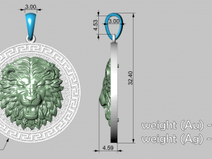PENDANT P109 3D 모델