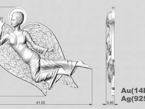 PENDANT P114 3Dモデル