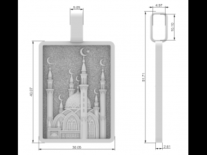 PENDANT P116 3D Model