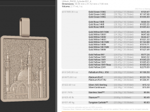PENDANT P116 3D Model