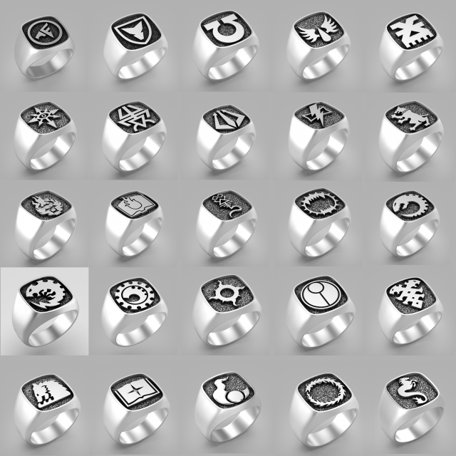 SET1 OF 50 WAHARINGS Modello 3D .c4d .max .obj .3ds .fbx .stl .blend 