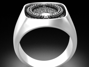 WAHARING 059 SKULL-LAURALS Model 3D