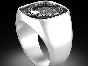 WAHARING 059 SKULL-LAURALS Model 3D
