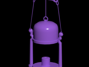 Roman lantern 3D Модель