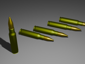 Bullet 3D-Modell