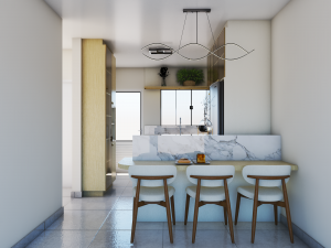A house complete with 3D furniture each 3d block has its texture adjusted the files are editable Model 3D