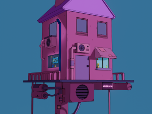 House in the void 3Dモデル