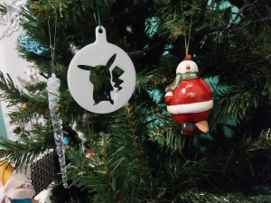Christmas decoration Pikachu 3D 打印模型