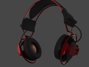 Headphones 3D-Modell