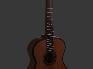 Guitar 3D 模型